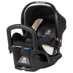 Diono LiteClik 30 R SafePlus Infant Car Seat & Base, Rear-Facing 4-30lbs, Black