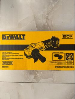 DEWALT 20V MAX Cordless Brushless 4-1/2 in. Angle Grinder with Paddle Switch
