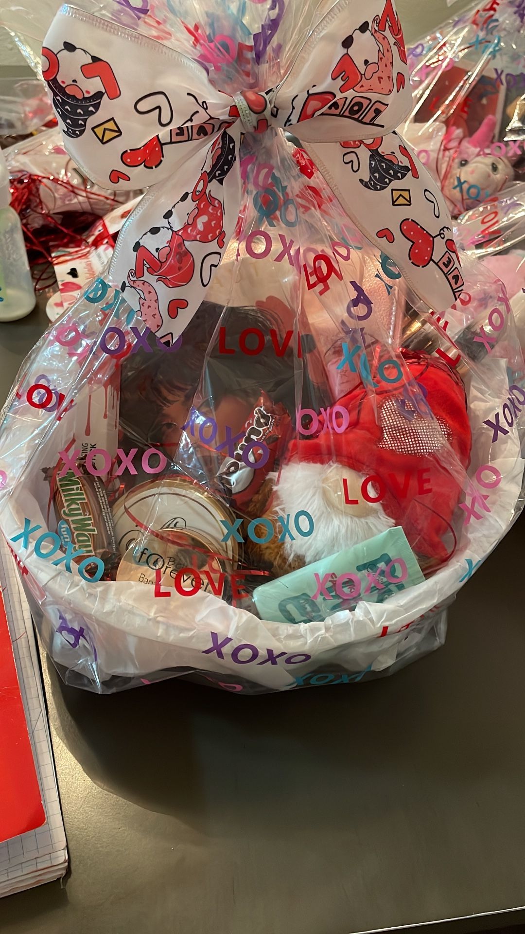 Canasta Para Día De San Valentin