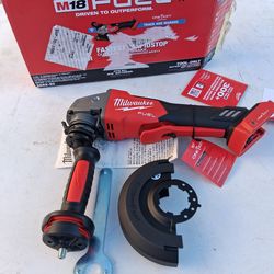 Milwaukee M18 Fuel 5" braking grinder one KEY TOOL ONLY