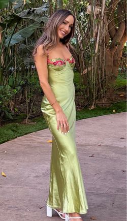 Princess Polly Floral Satin Maxi Dress – US 2