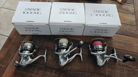 Shimano Stradic FL spinning reel bundle