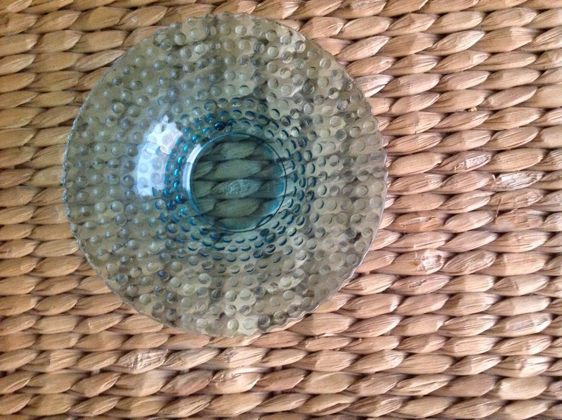 Teal candy dishes
