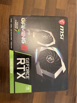 MSI RTX 2060 SUPER Gaming X 8GB