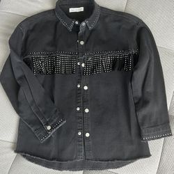 ZARA Kids Denim Jacket Size 10