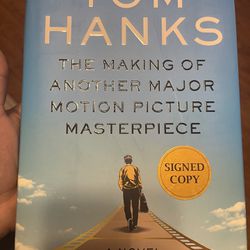 Tom Hanks Signed Book