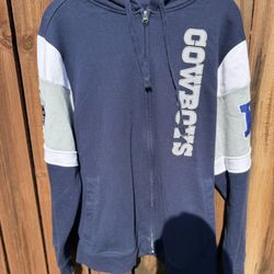 size large dallas cowboys sweater