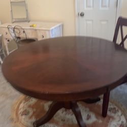 Dining Room Table W/ Chairs