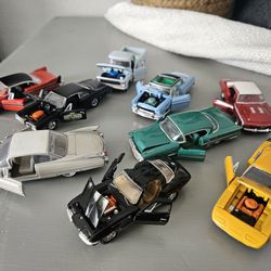 Rare Classic Car Collection 9 Vehicles Included 