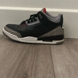 Jordan 3 Black Cement Size 8.5