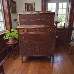 Antique French Victorian Design Dresser 19"×35"×54"