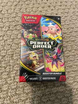 Pokémon TCG Mega Evolution Perfect Order Booster Bundle