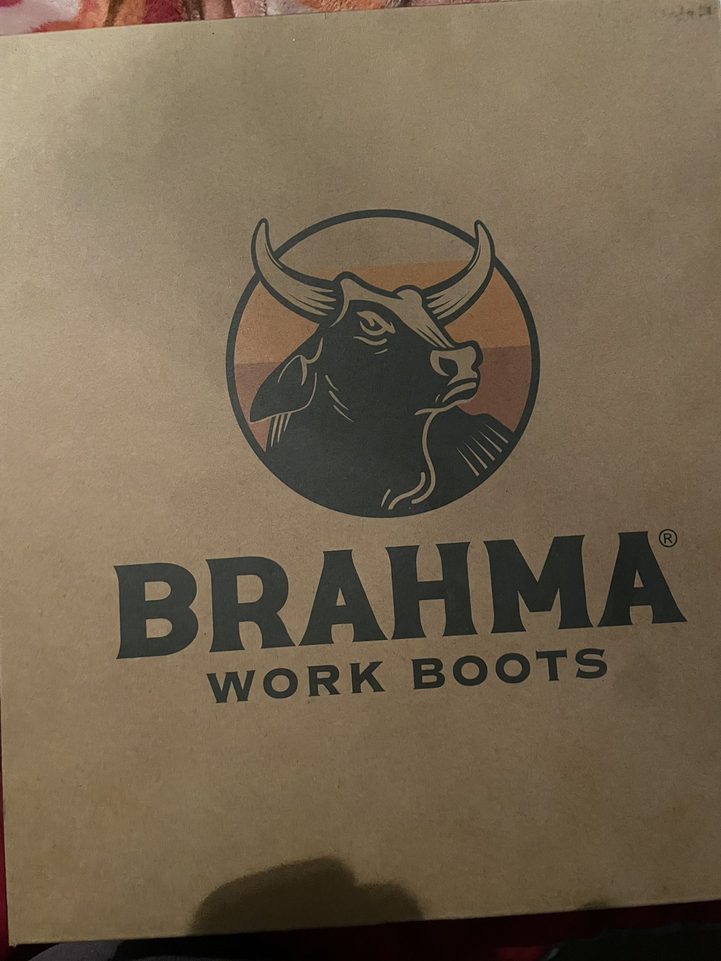 Braham Steel Toe Work Boots
