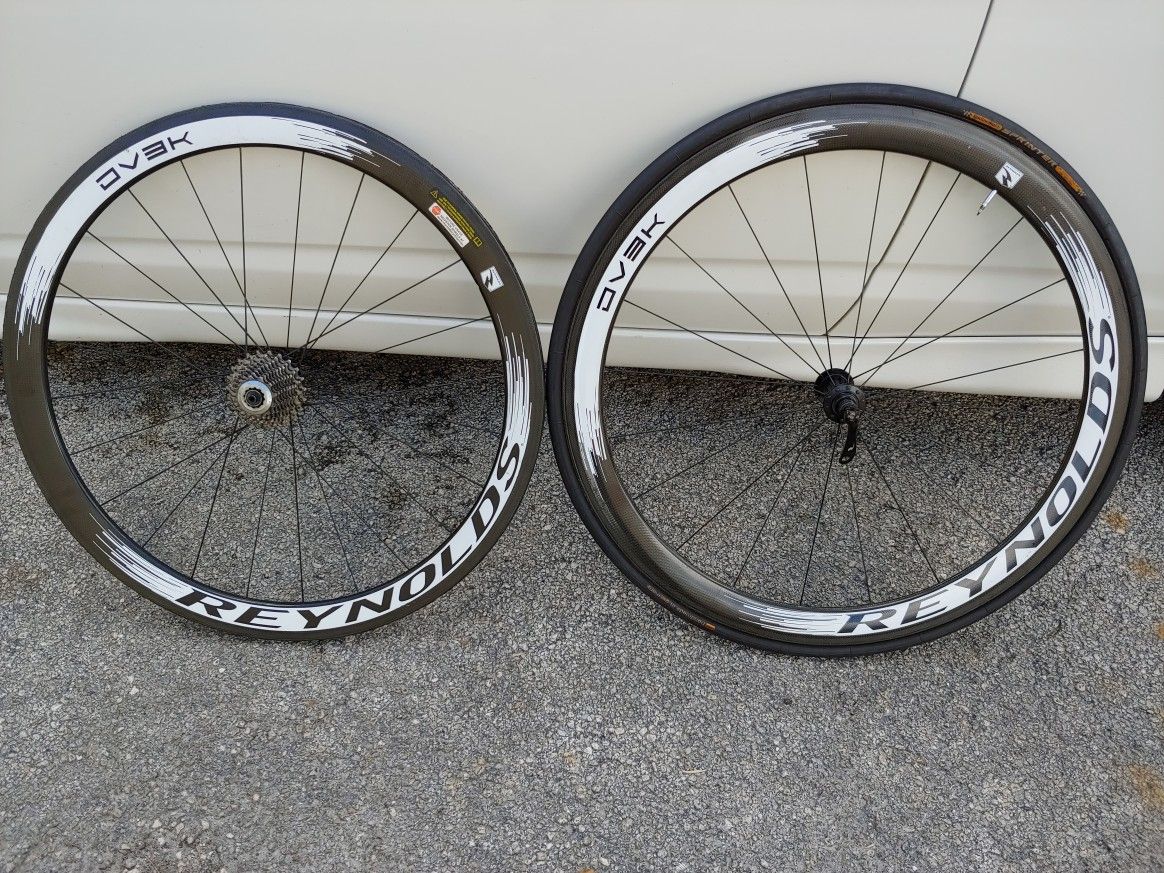 Reynolds DV3K carbon tubular Wheels