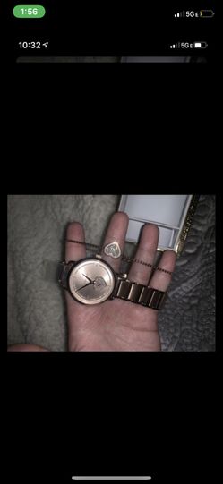 Rose gold Michael kors watch and bracelet