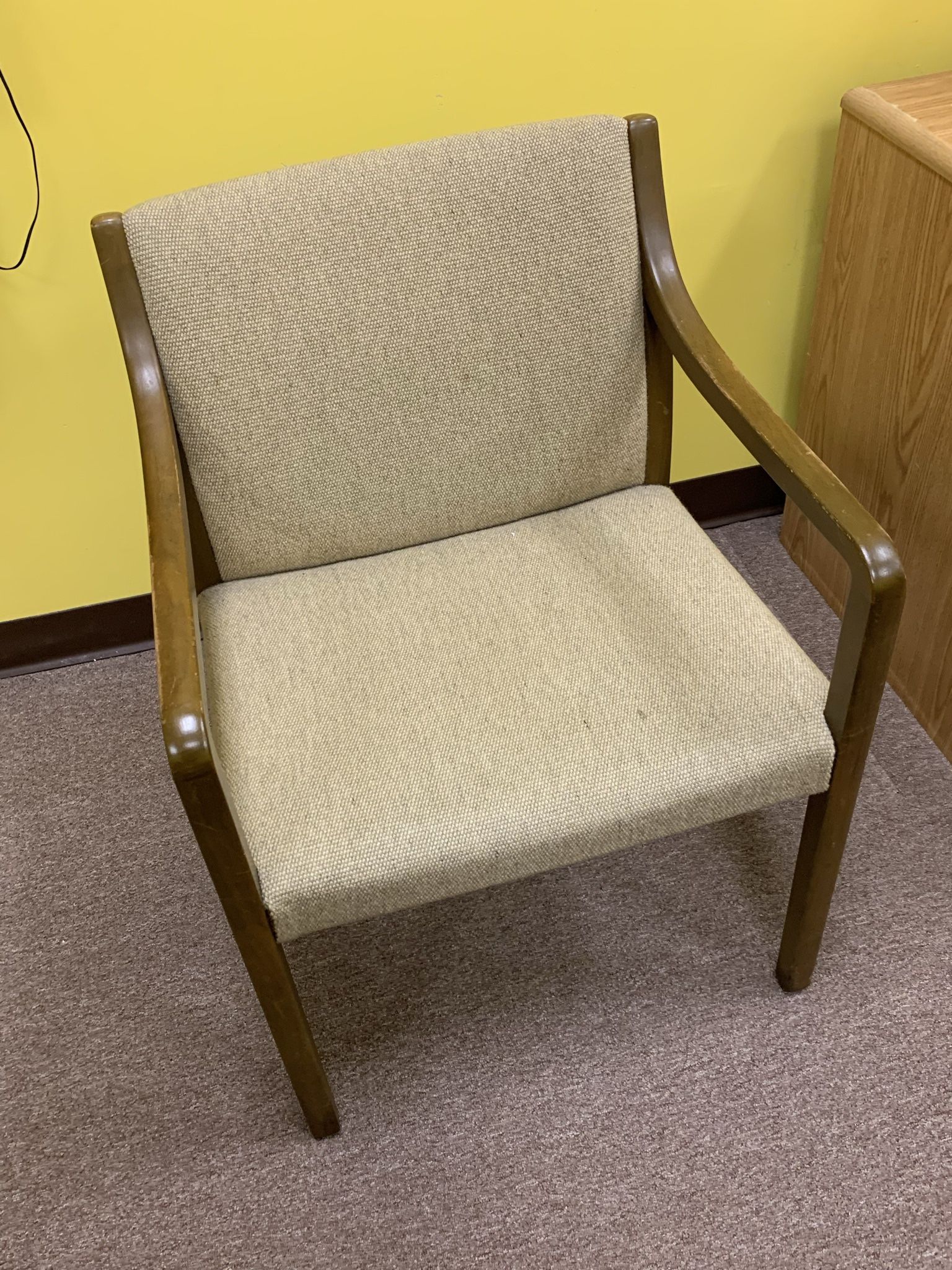 Vintage Gun Locke Cherry Wood Chairs