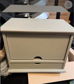 Small Two-Drawer Storage  jewelry Box Organizer