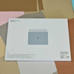 Just the Box – Apple MacBook Air / Pro Leather Sleeve (Midnight Blue, 13-