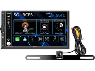 Jensen CAR723W-BC Digital multimedia receiver with backup camera