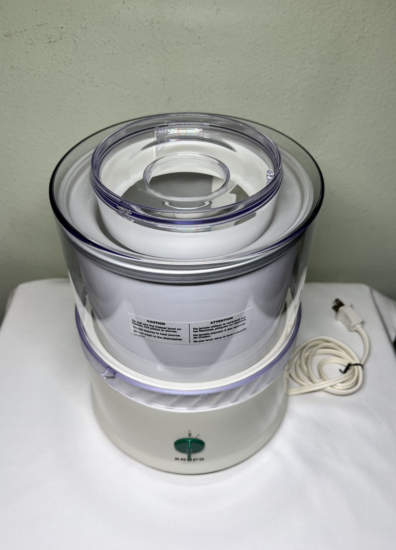 Ice Cream Maker - Krups La Glaciere