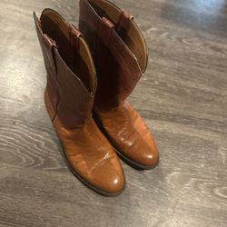 Lucchese Men’s 8.5 D Smooth Quill Ostrich Boots