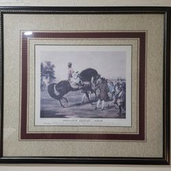 J. S. Mackrell "Godolphin Arabian Scham" Lithograph