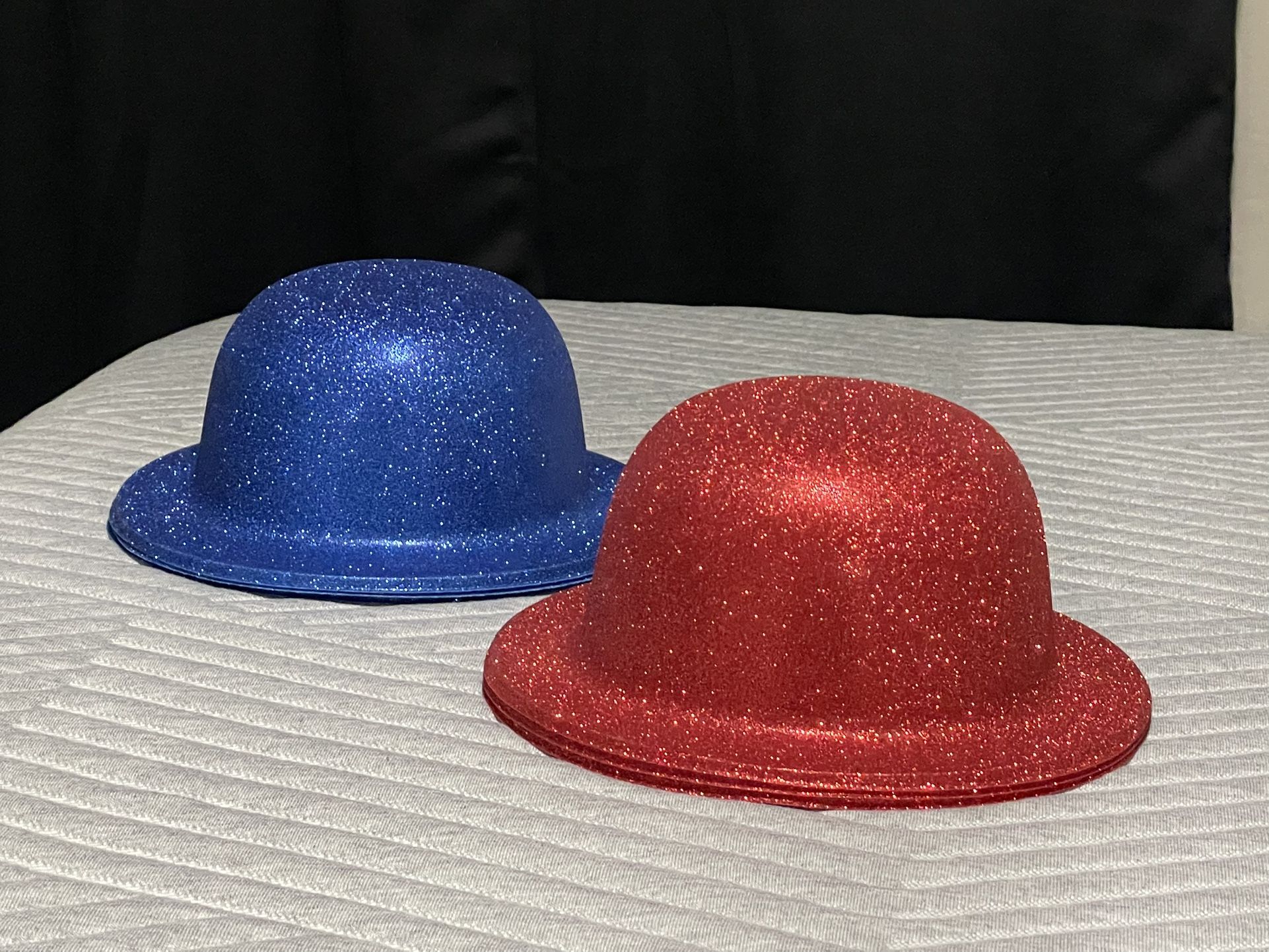 Christmas Glitter Hats Only Blue and Red🎩