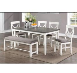 Dining table set with chairs