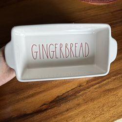 Rae Dunn Gingerbread Dish 