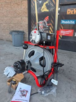 RIDGID
K-400 Drain Cleaning Machine with clothe