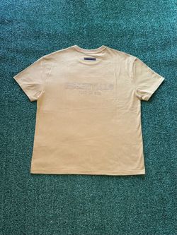 Fear of God Essentials T-Shirt Tan Size Small