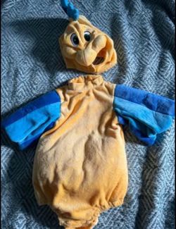 Little mermaid flounder infants size 0/3 months costume in excellent condition