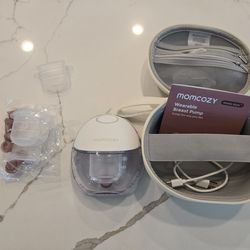 Momcozy Breast Pump Hands Free Mobile Style | M6, Wearable Breastfeeding Pump