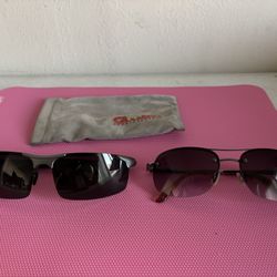 Vintage Sunglasses: Fossil & Duco + Carrera Case