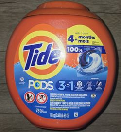 Tide Pods 76 Count