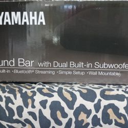Yamaha Duo Sub Woofer Sound Bar Bluetooth 