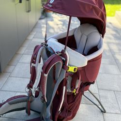  Deuter Kid Comfort Child Carrier and Backpack for Travel & Hiking with Baby & Toddlers