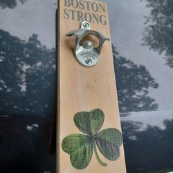 Collectable Boston Strong Bottle Opener Display