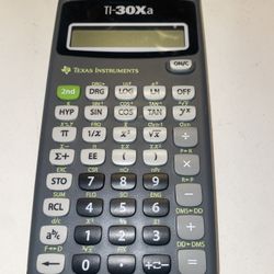 Texas Instruments TI-30Xa 10-Digit Scientific Calculator, Black