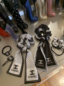 Chanel Bow Stockings