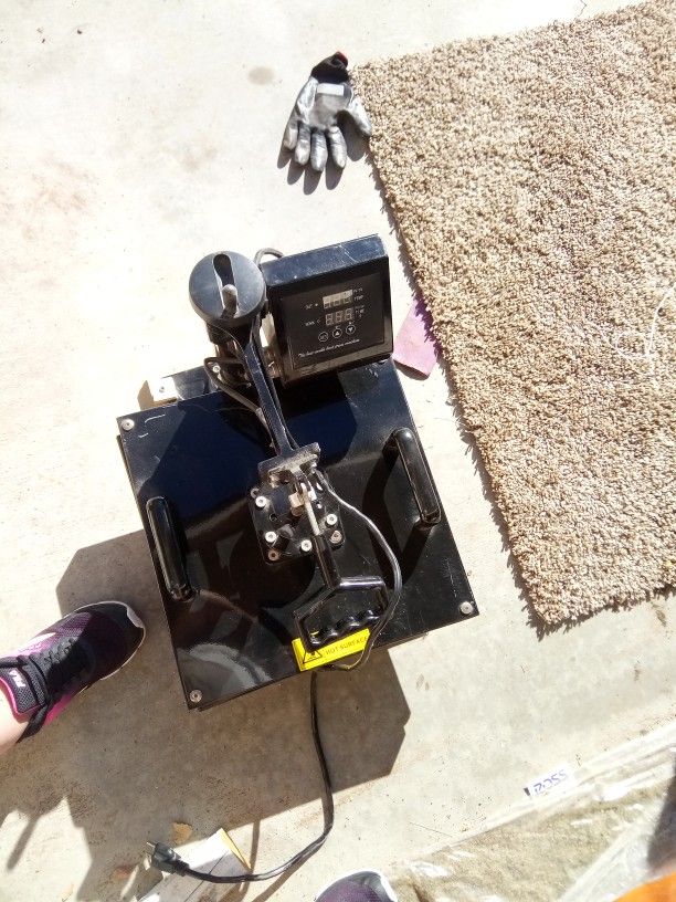 Heat Transfer Machine For Making Shirts Hats E