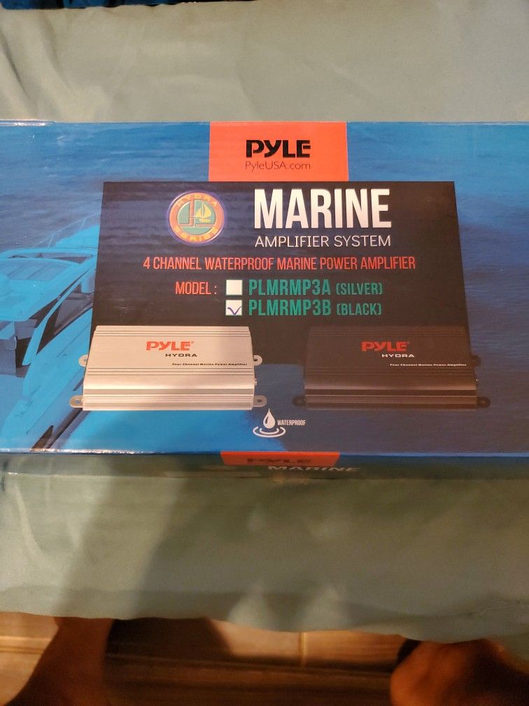 4 Channel Waterproof Marine Amplifier Pyle Hydra
