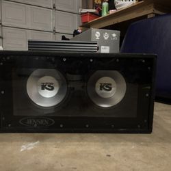 Jensen KS 10 Subwoofer, Quantum Audio 2500 Watts