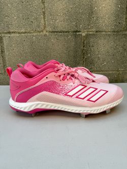 Adidas mothers day metal baseball cleats mens size 17