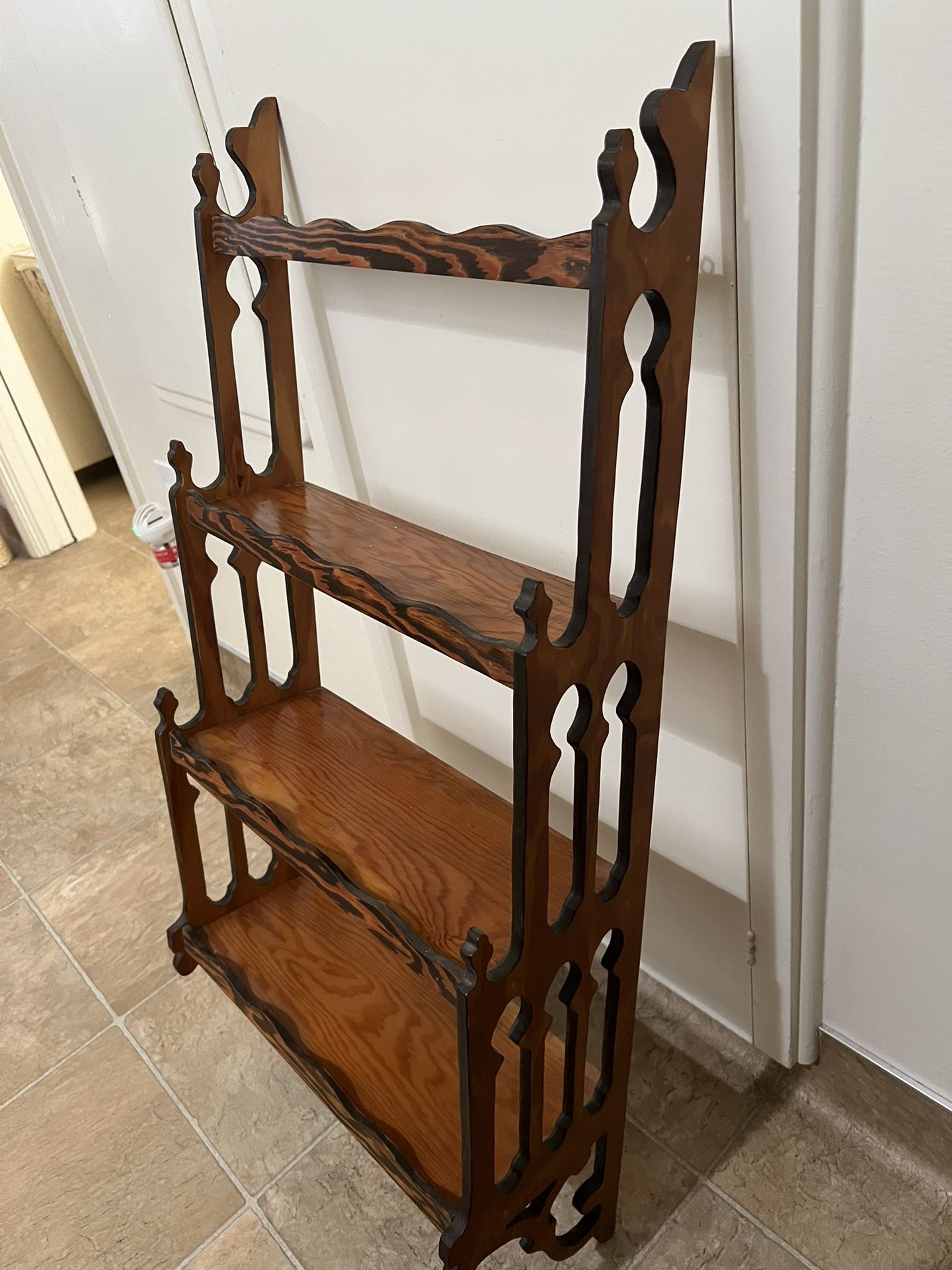 Antique 4 Tier Shelf