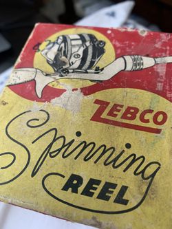 Vintage Zebco Model 33 Fishing Reel. Appears To Be Brand New