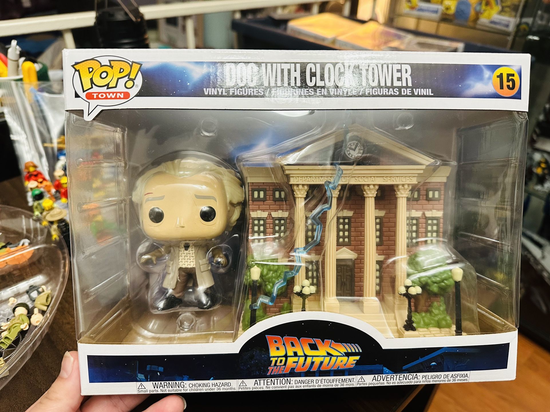 Doc With Clock Tower Funko Pop