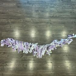 Shabby Chic Rag Tie Fabric Garland