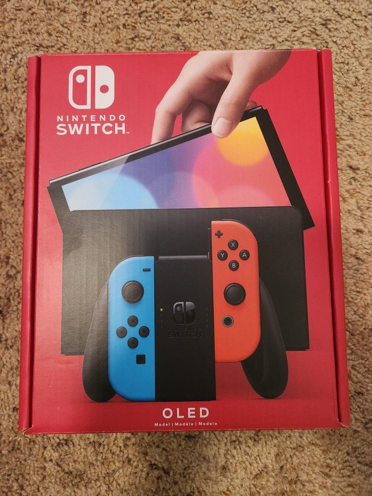 Nintendo Switch OLED Red & Blue