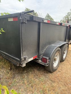 14x 82 Dump Trailer 3 ft Sides 2011 Traila de Dompeo